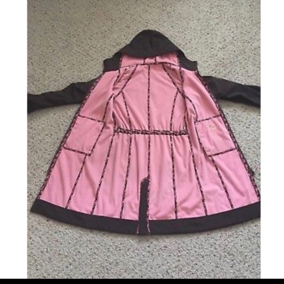 Lululemon s6 apres yoga brown pink long jacket - Picture 4 of 13